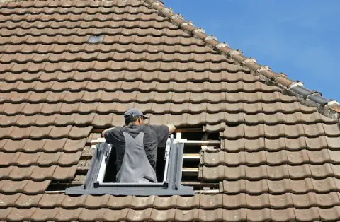 Pose de velux - Verdelais